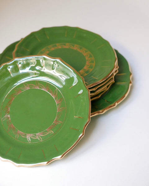 Set di piatti da dessert e piatto da portata