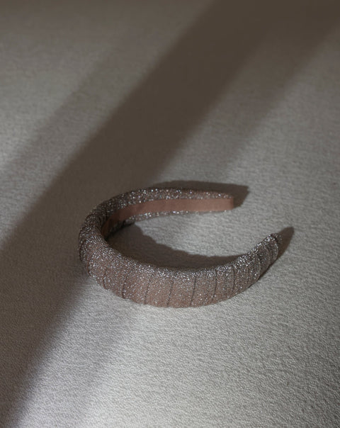 Slim Hair Croissant Lurex Stardust